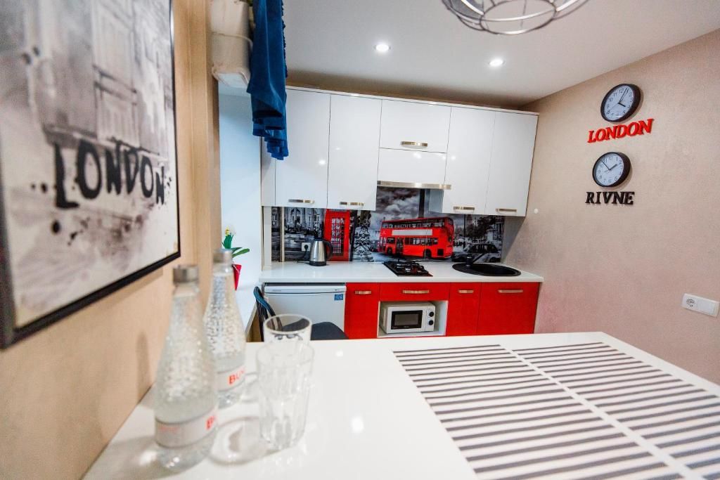 Апартаменты London-style interior Apartment in Rivne,Ukraine Ровно-61